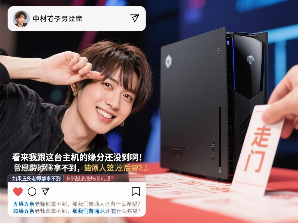 任天堂新主机抽签热潮 知名声优中村悠一遗憾未中签！