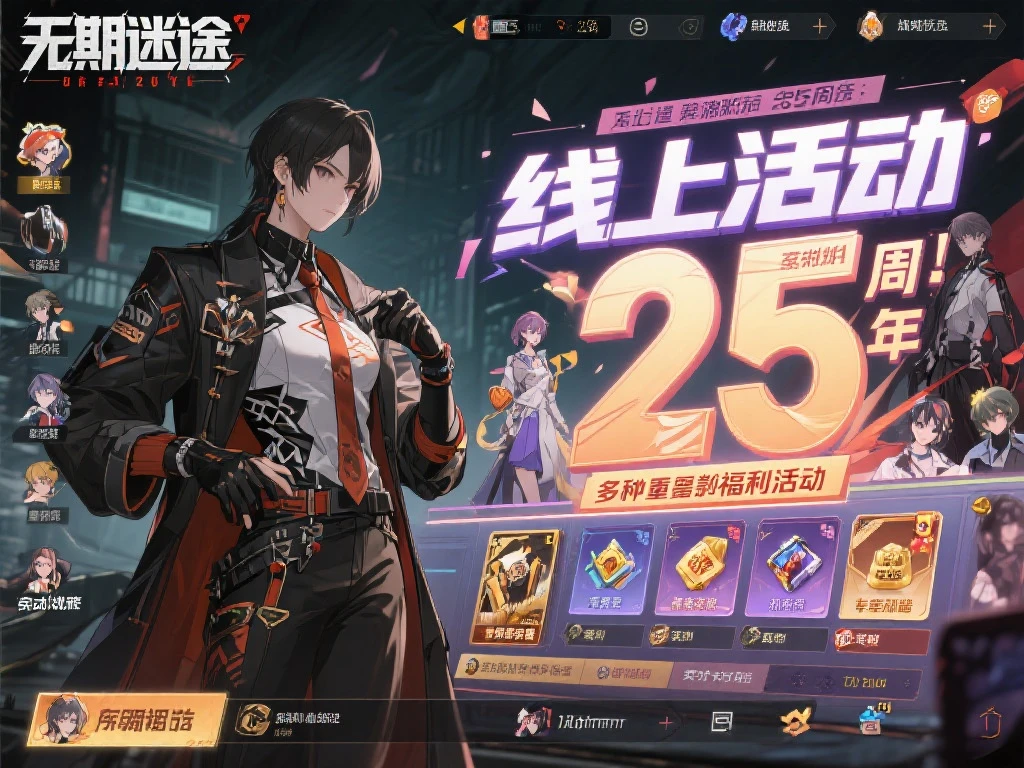 《无期迷途》2.5周年庆典隆重启动 主题餐厅联动惊喜上线
