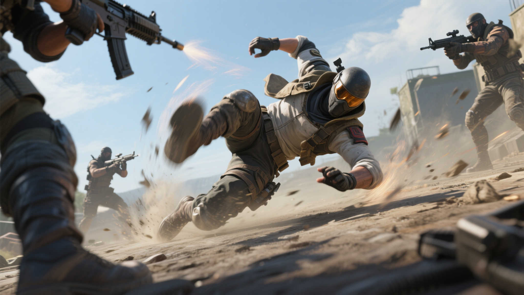 《战地》新作引入落地翻滚机制,战场生存技能再升级! 《战地》新作引入落地翻滚机制,战场生存技能再升级!