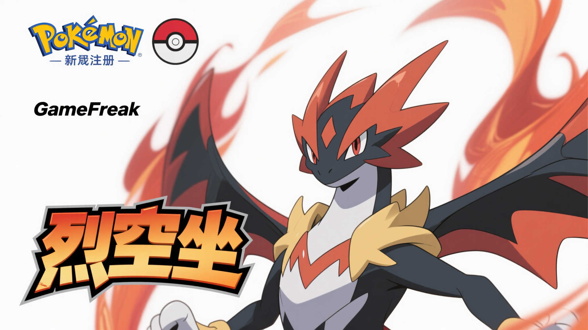 游戏公司Game Freak新商标曝光:烈空坐可能成为主角 游戏公司Game Freak新商标曝光:烈空坐可能成为主角
